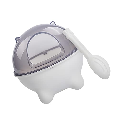 GRIRIW Pet Badewanne für Hamster Tragbare Sandbadewanne für Haustiere Weiße Verstärkte Kunststoffwanne für Sauberes und Gesundes Haustierleben von GRIRIW