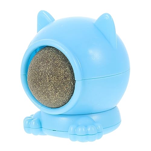 GRIRIW Pfefferminzbällchen Lecken Cat Kaut Katzenminze Katzenminister Drehbare Katzenminze Katzenautospielzeug Katzen-Kick- Kauspielzeug Blue Polygonum Holz GRIRIW Pfefferminzbällchen Lecken Cat Kaut Katzenminze Katzenminister Drehbare Katzenminze Katzenautospielzeug Katzen-Kick- Kauspielzeug Blue Polygonum Holz von GRIRIW