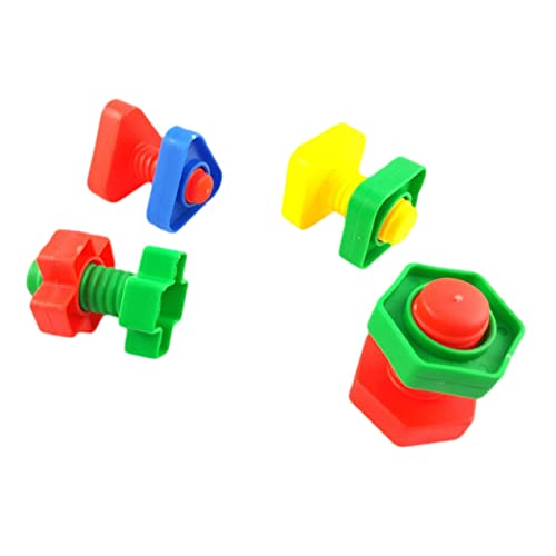 GRIRIW Select Papageienspielzeug Kauspielzeug Für Vögel Aus Kunststoff Groß/mittel Schraubenform Spielzeug Für Nymphensittiche Papageien Und Vögel Zufällige Farbe von GRIRIW