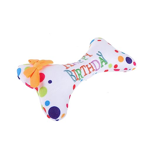 GRIRIW Plüschknochen Welpenzahnen Hunde Geburtstag Hundewelpen Geburtstagsspielzeug Für Hunde Hundespielzeug Alles Zum Geburtstag Hund Geformt Hund Zahnen Klein Schwer Groß Colorful GRIRIW Plüschknochen Welpenzahnen Hunde Geburtstag Hundewelpen Geburtstagsspielzeug Für Hunde Hundespielzeug Alles Zum Geburtstag Hund Geformt Hund Zahnen Klein Schwer Groß Colorful von GRIRIW