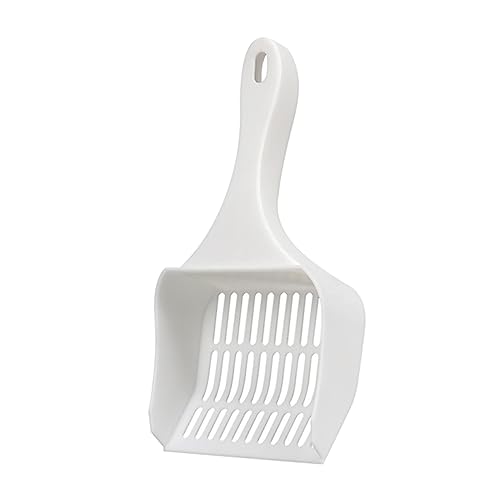GRIRIW Portable Cat Litter Scoop Durable Plastic Cat Waste Shovel for Easy Cleanup for Home Pet Stores Long Handled Design GRIRIW Portable Cat Litter Scoop Durable Plastic Cat Waste Shovel for Easy Cleanup for Home Pet Stores Long Handled Design von GRIRIW