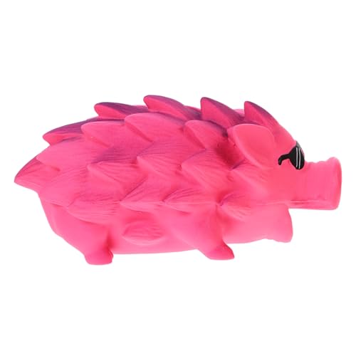 GRIRIW Quietschendes Latex Form Eines Wildschweins Interaktives Kauspielzeug Für Kleine Und Mittelgroße Fördert Die Zahnpflege Und Spielspaß Leuchtendem GRIRIW Quietschendes Latex Form Eines Wildschweins Interaktives Kauspielzeug Für Kleine Und Mittelgroße Fördert Die Zahnpflege Und Spielspaß Leuchtendem von GRIRIW