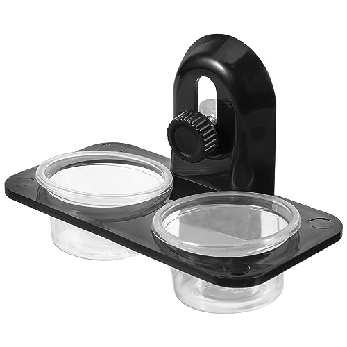 GRIRIW Reptile Feeder Wassernapf und Futternapf für Echsen Schildkröten Geckos und Skorpione Stabiler Wandhalter mit Separaten Schalen zur Einfachen Langlebig und Platzsparend GRIRIW Reptile Feeder Wassernapf und Futternapf für Echsen Schildkröten Geckos und Skorpione Stabiler Wandhalter mit Separaten Schalen zur Einfachen Langlebig und Platzsparend von GRIRIW
