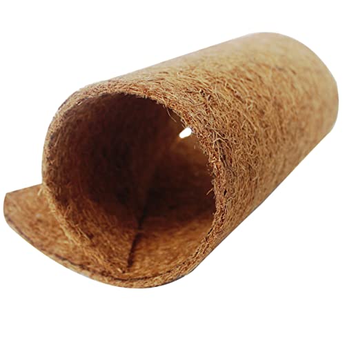 GRIRIW Reptilienmatte aus Kokospalme natürliche Kokosfaser Schildkrötensubstrat Liner bodenteppich flurtepppich Reptilien-Kokosfaser-Teppich Reptilienteppich für Bartagamen Light Brown von GRIRIW