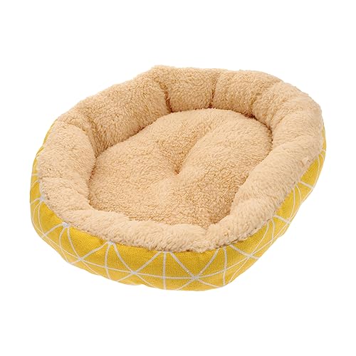 GRIRIW Reversible Pet Sleeping Nest Warm Washable Dog Bed for Puppies Lightweight and Portable for Small Dogs and Cats Diameter for Winter Comfort GRIRIW Reversible Pet Sleeping Nest Warm Washable Dog Bed for Puppies Lightweight and Portable for Small Dogs and Cats Diameter for Winter Comfort von GRIRIW