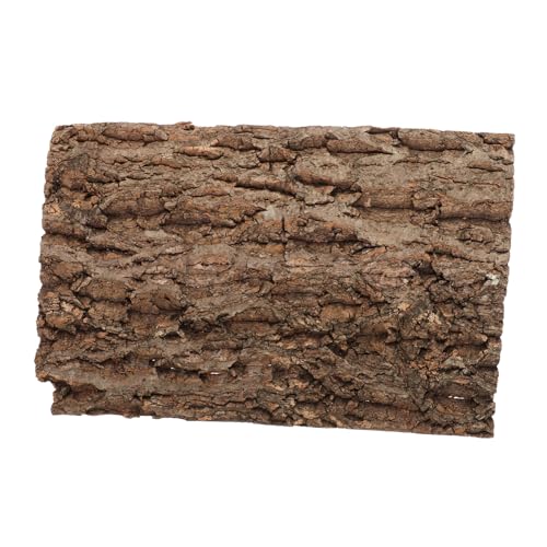 GRIRIW Rinde-hintergrundtafel Kork Gecko Reptilien -Terrarium - Reptilien-heizmatte Aquarium Bellt Sphagnum Schildkröte Kleine Aquariendekoration Wurf Frosch Holz Coffee von GRIRIW