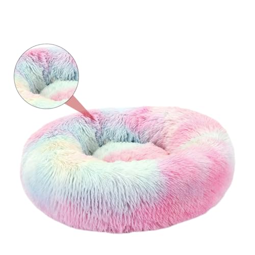 GRIRIW Rundes Kuschelbett für Haustiere Plüsch Hundebett für Katzen und Hunde Warmes Kissen für Herbst und Winter Komfortabel und Leicht zu Transportieren GRIRIW Rundes Kuschelbett für Haustiere Plüsch Hundebett für Katzen und Hunde Warmes Kissen für Herbst und Winter Komfortabel und Leicht zu Transportieren von GRIRIW