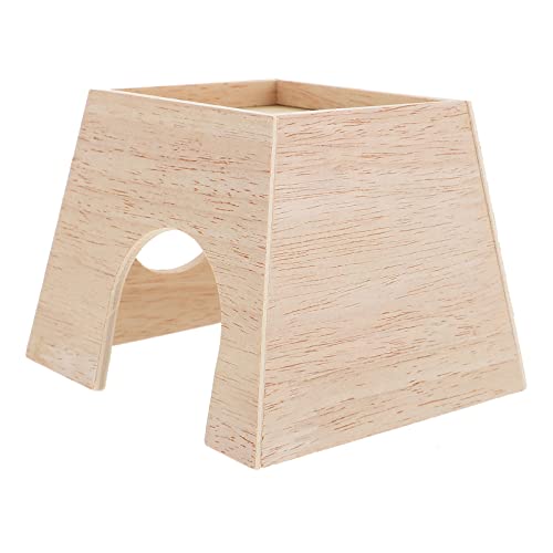 GRIRIW Rutin Hühnerchalet Verschachtelung Hamster-Versteckspielzeug Hängematte Schweine Chicken Incubator brathänchenhalter meerschweinchen käfig Hühnernest aus Holz kleines Haustiernest von GRIRIW