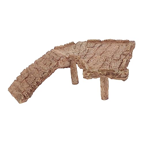 GRIRIW Schildkröten Backenplattform Aus Harz Für Aquarien Dekorative Terrasse Zur Sonnenbäder Für Wasserschildkröten Und Reptilien Fischtankdekor Mit Natürlichem Steinlook von GRIRIW