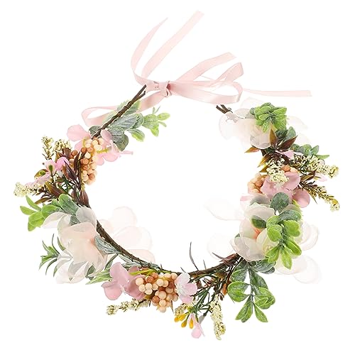 GRIRIW Simulationsblume Hundehalsband Haustier Hund Katze Blumenhalsband Blumen Haustierhalsband Hundeblumenkrone Hundeblumenkrone Für Hochzeit Haustier Foto Requisite Haustierhalsband von GRIRIW