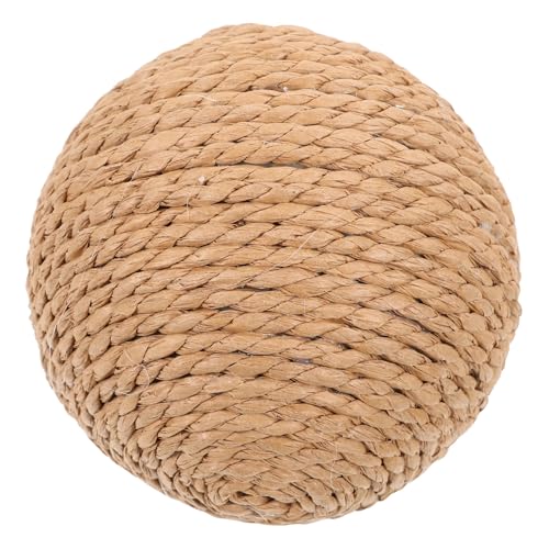 GRIRIW Sisalkugel Kratzspielzeug Für Katzen Interaktives Spielzeug Für Haustiere Kätzchen Rollender Ball Kratzball Aus Sisal Schleift Krallenspielzeug Plüschkugel Hanfseil Drinnen GRIRIW Sisalkugel Kratzspielzeug Für Katzen Interaktives Spielzeug Für Haustiere Kätzchen Rollender Ball Kratzball Aus Sisal Schleift Krallenspielzeug Plüschkugel Hanfseil Drinnen von GRIRIW