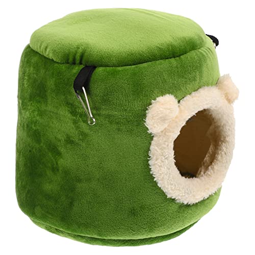 GRIRIW Stabiler Hamster Baumwollnest Baumstamm Form Hängendes Schlafzelt Für Kleine Haustiere Geeignet Für Hamster Chinchillas Und Andere Kleintiere GRIRIW Stabiler Hamster Baumwollnest Baumstamm Form Hängendes Schlafzelt Für Kleine Haustiere Geeignet Für Hamster Chinchillas Und Andere Kleintiere von GRIRIW