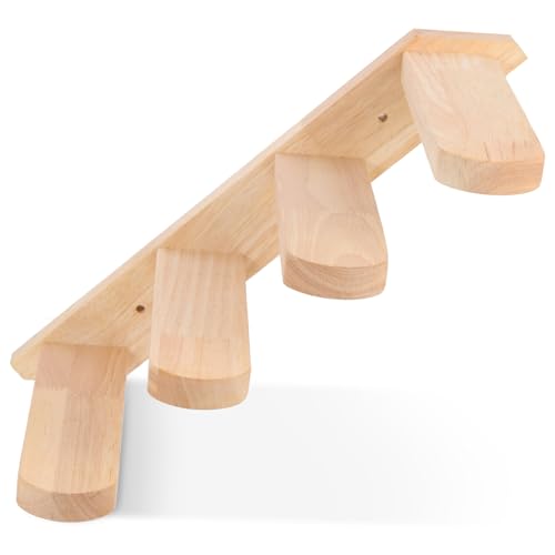 GRIRIW Stufen an der Katzenwand Katzen Wand cat Wall katzenkratzbaum Katzen-kletterwand Katzen Regal Aufstieg Haustier professionelle Katzenplattform Kletterplattform für Katzen hölzern von GRIRIW