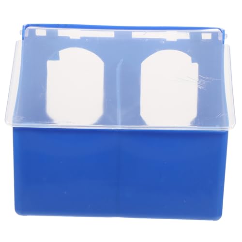 GRIRIW Taube Hängende Lebensmittelbox Fisch Finkenfutter Automatisch Vogelfütterer Hühnerfutter Wasserspender Für Hühner Wachtel Tauben Intelligenter Vogelhäuschen Füttern System Plastik von GRIRIW