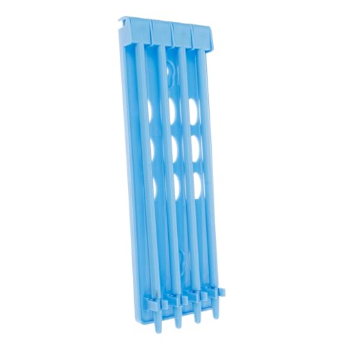 GRIRIW Taubenringständer Backofengestell Kühlhalter Ringhalter Hühnertür Zubehör Für Vogelkäfige Vertikaler Spieß Liebesring Hühnerstall Kühlregal Taubenringgestell Plastik Blue GRIRIW Taubenringständer Backofengestell Kühlhalter Ringhalter Hühnertür Zubehör Für Vogelkäfige Vertikaler Spieß Liebesring Hühnerstall Kühlregal Taubenringgestell Plastik Blue von GRIRIW