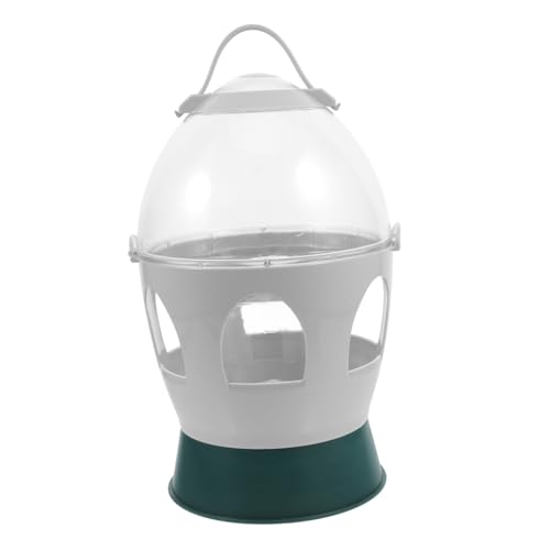 GRIRIW Taubentrinker außen Wasserspender für Geflügelhühner Vogelhäuschen groß Fütterung Vogel tränke Vogel Wassertränke Taubentränke Haustiere Futtermittel Futterautomat für Geflügel Abs von GRIRIW