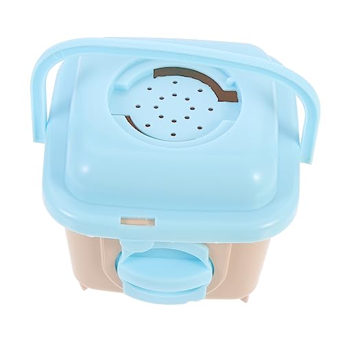 GRIRIW Tragbarer Hamsterkäfig Für Kleine Haustiere Outdoor Kunststoff Hamsterbox Praktische Tragetasche Für Zwerghamster Für Reisen Und Ausflüge von GRIRIW