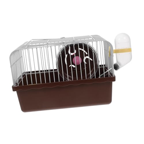GRIRIW Tragbarer Zwerghamsterkäfig Mit Wasserflaschenhalter Transportbox Für Haustiere Für Hamster Vögel Chinchillas GRIRIW Tragbarer Zwerghamsterkäfig Mit Wasserflaschenhalter Transportbox Für Haustiere Für Hamster Vögel Chinchillas von GRIRIW
