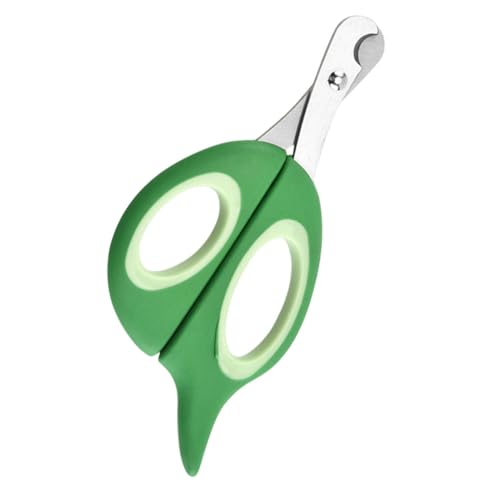 GRIRIW Tragbare Pillenschneider Schere für Große und Kleine Tabletten Multifunktionswerkzeug mit Edelstahlklinge Ergonomischem Griff und Aufbewahrungsfach für Reisen und Senioren von GRIRIW