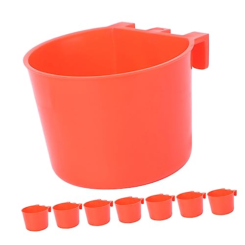 GRIRIW Papagei Fütterung Tassen 8 Pcs Vogel Fütterung Schüssel Multi-Funktion Praktische Für Vögel von GRIRIW