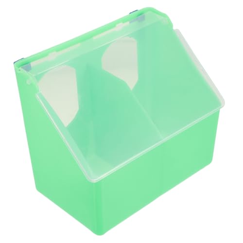 GRIRIW Vogelkäfig Zubehör Parrot Gemüse Futterspender aus Verschleißfestem Kunststoff Doppellochiger Multifunktionaler Hängefütterer für Wellensittiche und Papageien Grün Installieren GRIRIW Vogelkäfig Zubehör Parrot Gemüse Futterspender aus Verschleißfestem Kunststoff Doppellochiger Multifunktionaler Hängefütterer für Wellensittiche und Papageien Grün Installieren von GRIRIW