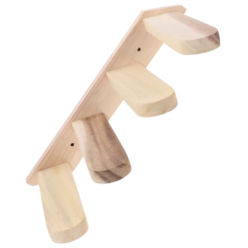 GRIRIW Wall Mounted Cat Climbing Ladder Four Step Cat Stairs for Kittens Solid Wood Cat Playground Odor Design for Indoor Play GRIRIW Wall Mounted Cat Climbing Ladder Four Step Cat Stairs for Kittens Solid Wood Cat Playground Odor Design for Indoor Play von GRIRIW