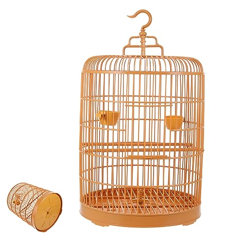 GRIRIW Wandbehang Vogelkäfig Papagei Kunststoff Vogelkäfige Gelb Kunststoff GRIRIW Wandbehang Vogelkäfig Papagei Kunststoff Vogelkäfige Gelb Kunststoff von GRIRIW