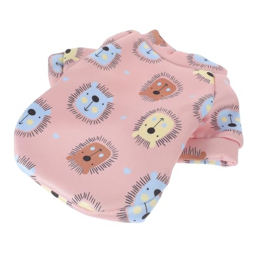 GRIRIW Winter Hundekostüm Für Kleine Hunde Warmes Niedliches Cartoon Design Aus Weichem Fleece Für Kalte Tage Einfach Zu Reinigen Für Tägliche Aktivitäten von GRIRIW