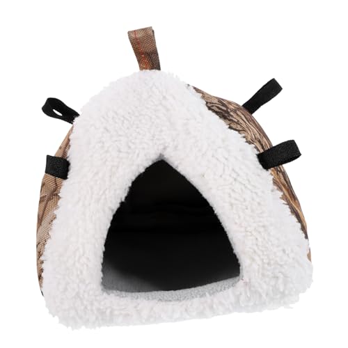 GRIRIW Warmes Nest Für Meerschweinchen Dickes Samt-papageienbett Hamsterversteck Dekorative Hamsterversorgung Haustierbettwäsche GRIRIW Warmes Nest Für Meerschweinchen Dickes Samt-papageienbett Hamsterversteck Dekorative Hamsterversorgung Haustierbettwäsche von GRIRIW