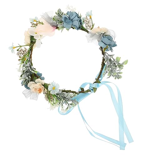 GRIRIW Kätzchen-Kragen-Ornament Halskette Mit Blumenhalsband Für Hunde Hundehochzeitshalsband Blumen-katzenhalsband Hundehalsband Fliege Hunde Leuchtweste Die Blumen Stoff Zubehör Braut von GRIRIW