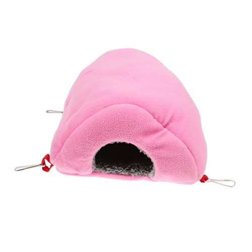 GRIRIW Winter Warmes Papagei Vogelnest Hängematte Schlafsack für Innen Isolierendes Vogelbett Zufällige Farbe Komfortables Winter für Wellensittiche und Nymphensittiche Zufällige Farbe von GRIRIW