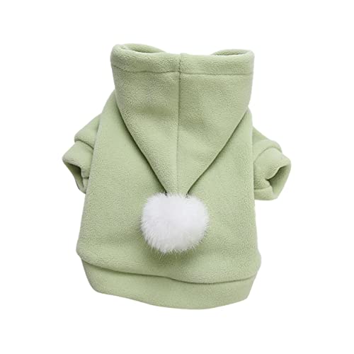 GRIRIW Hundekleidung Haustierkostüm Mit Kapuze Warm Und Jacke Kleiner Hund Warmer Mantel Zweibeiniger Haustier-Kapuzenpullover von GRIRIW