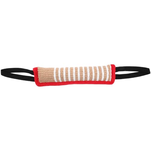 GRIRIW Hundetraining Beißspielzeug Haustier Interaktives Spielzeug Jute Material Kissen Für Hunde Molarenspielzeug Hundeschleppkissen GRIRIW Hundetraining Beißspielzeug Haustier Interaktives Spielzeug Jute Material Kissen Für Hunde Molarenspielzeug Hundeschleppkissen von GRIRIW
