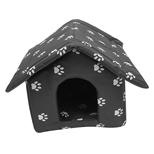 GRIRIW Robustes Wetterfestes Katzenhaus Hundebett Welpenhaus für Den Innenbereich GRIRIW Robustes Wetterfestes Katzenhaus Hundebett Welpenhaus für Den Innenbereich von GRIRIW