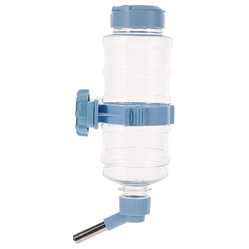 GRIRIW Kaninchenfutter Wasserspender Für Kleine Haustiere Automatische Durchsichtige Flasche Hängender Futterspender Für Hamster Und Hasen Einfach Zu Reinigen Und Nachfüllen von GRIRIW