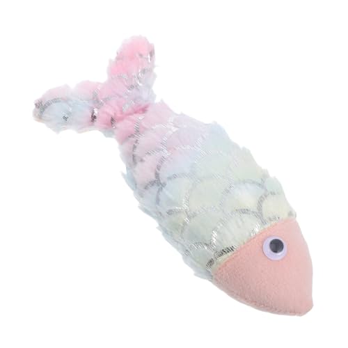 GRIRIW Beißspielzeug Weiches Plüsch-fischspielzeug Für Hauskatzen Interaktives Simulationsspielzeug GRIRIW Beißspielzeug Weiches Plüsch-fischspielzeug Für Hauskatzen Interaktives Simulationsspielzeug von GRIRIW