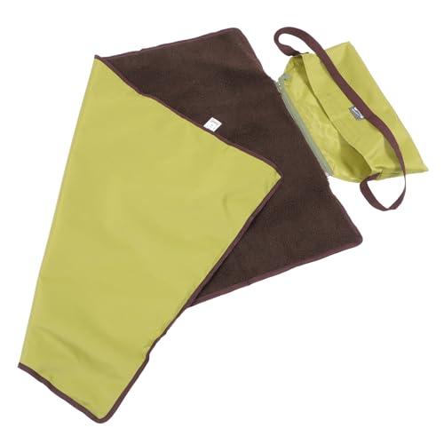 GRIRIW wasserdichte Faltbare Outdoor Haustiermatte mit Wärmendem Lammwollbezug Leicht und Tragbar Multifunktionale Hundedecke für Drinnen und Draußen Inklusive Aufbewahrungstasche Grün GRIRIW wasserdichte Faltbare Outdoor Haustiermatte mit Wärmendem Lammwollbezug Leicht und Tragbar Multifunktionale Hundedecke für Drinnen und Draußen Inklusive Aufbewahrungstasche Grün von GRIRIW