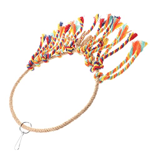 GRIRIW Vogel Papagei Barsch Spielzeug Seil Sittiche Balance Training Spielzeug für Vogel Käfig GRIRIW Vogel Papagei Barsch Spielzeug Seil Sittiche Balance Training Spielzeug für Vogel Käfig von GRIRIW