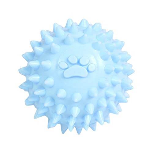 Dogs Spiky Ball Toy No Squeak For Small Medium Large Dogs Teething 2.4 Inch Interactive Puppy Chew Toy For Training Dogs Spiky Rubber Ball Toy Small No Squeak For Aggressive Heavy Chewers Small Medium von GRONGU