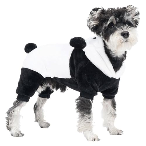 GRONGU Hunde Kapuzenpullover Für Mittelgroße Und Große Hunde Halloween Panda Motiv Hundebekleidung Frühlings Hundekleidung Für Hunde Outdoor Gebrauch Hunde Kapuzenpullover von GRONGU
