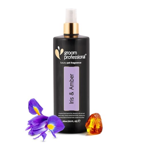 GROOM PROFESSIONAL EXCLUSIVE Iris & Amber Haustier-Parfüm, Exzellenz in Sachen Haustierpflege, luxuriös duftendes Hundeparfüm, ideal für die Anwendung zwischen den Waschgängen, made in the UK, 500ml GROOM PROFESSIONAL EXCLUSIVE Iris & Amber Haustier-Parfüm, Exzellenz in Sachen Haustierpflege, luxuriös duftendes Hundeparfüm, ideal für die Anwendung zwischen den Waschgängen, made in the UK, 500ml von GROOM PROFESSIONAL