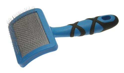 GROOM PROFESSIONAL Gebogene Weiche Drahtbürste - Hundebürste - Entfilzungsbürste für Hunde - Weiche Drahtbürste - Ideal für weiches Fell - Perfekt für die Tägliche Fellpflege - Klein GROOM PROFESSIONAL Gebogene Weiche Drahtbürste - Hundebürste - Entfilzungsbürste für Hunde - Weiche Drahtbürste - Ideal für weiches Fell - Perfekt für die Tägliche Fellpflege - Klein von GROOM PROFESSIONAL