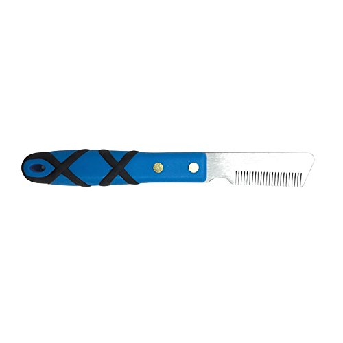 Groom Professional Pro Stripping Knife for Grooming, Excellence in Animal Grooming, Suitable for Medium Thickness Coats, Comfortable Grip Handle, Effective and Safe Hair Stripping, Medium von GROOM PROFESSIONAL