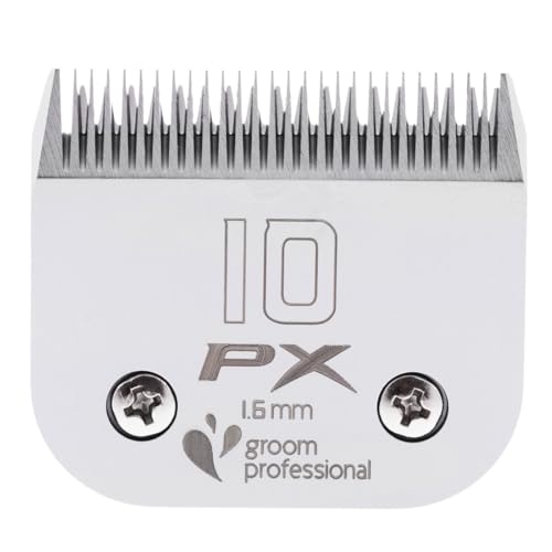 Groom Professional Pro X Scherkopf Nr 10, Exzellenz in Sachen Haustierpflege, A5 SnapOn-Scherkopf, Vollverzahnung, Schneidet auf 1.6mm, Verschleißbeständig Groom Professional Pro X Scherkopf Nr 10, Exzellenz in Sachen Haustierpflege, A5 SnapOn-Scherkopf, Vollverzahnung, Schneidet auf 1.6mm, Verschleißbeständig von GROOM PROFESSIONAL