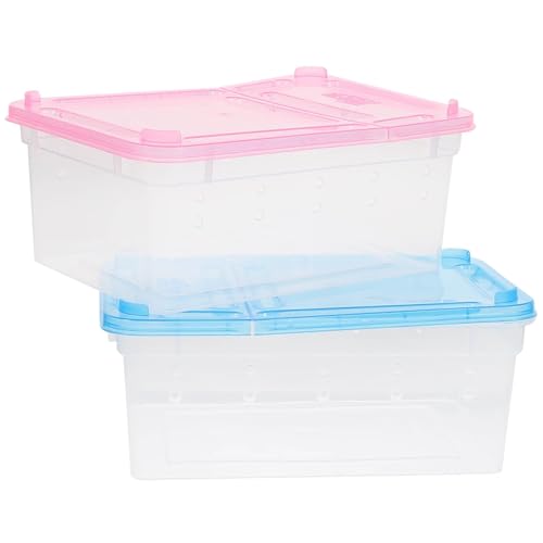 Inkubator Reptilien 2 Pcs Reptil Haustier Terrarium Inkubator Haushalt Käfig Professionelle Multi-Funktion Schlange Container Brutautomat Inkubator Reptilien 2 Pcs Reptil Haustier Terrarium Inkubator Haushalt Käfig Professionelle Multi-Funktion Schlange Container Brutautomat von GSCLZ