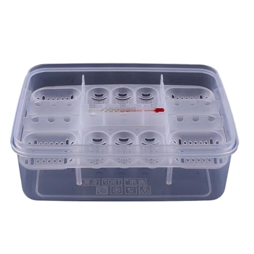 Inkubator Reptilien ABS 16 Gitter Kunststoff Reptilien Eier Inkubator Große Kapazität Leicht zu reinigen Tablett Eidechsen Eier Brutkasten Kasten Zucht Werkzeuge Brutautomat Inkubator Reptilien ABS 16 Gitter Kunststoff Reptilien Eier Inkubator Große Kapazität Leicht zu reinigen Tablett Eidechsen Eier Brutkasten Kasten Zucht Werkzeuge Brutautomat von GSCLZ