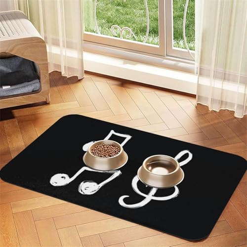 GSGCSBYMLG Bedruckte Haustier-Tischdecke mit Musiknoten aus saugfähigem Leder GSGCSBYMLG Bedruckte Haustier-Tischdecke mit Musiknoten aus saugfähigem Leder von GSGCSBYMLG