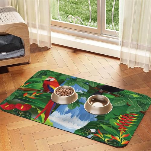 GSGCSBYMLG Bedruckte saugfähige Leder-Tischdecke mit Aras und Tukan, bedruckt GSGCSBYMLG Bedruckte saugfähige Leder-Tischdecke mit Aras und Tukan, bedruckt von GSGCSBYMLG