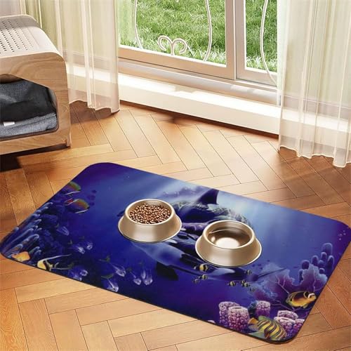 GSGCSBYMLG Killerwale bedruckte Haustier-Tischdecke, saugfähig, Leder GSGCSBYMLG Killerwale bedruckte Haustier-Tischdecke, saugfähig, Leder von GSGCSBYMLG