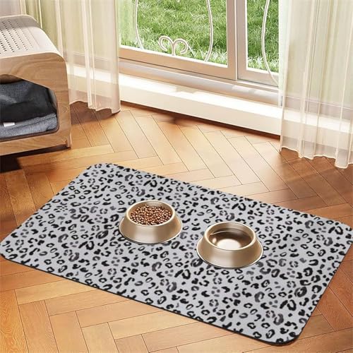 GSGCSBYMLG Platzdeckchen aus saugfähigem Leder mit Leopardenmuster GSGCSBYMLG Platzdeckchen aus saugfähigem Leder mit Leopardenmuster von GSGCSBYMLG
